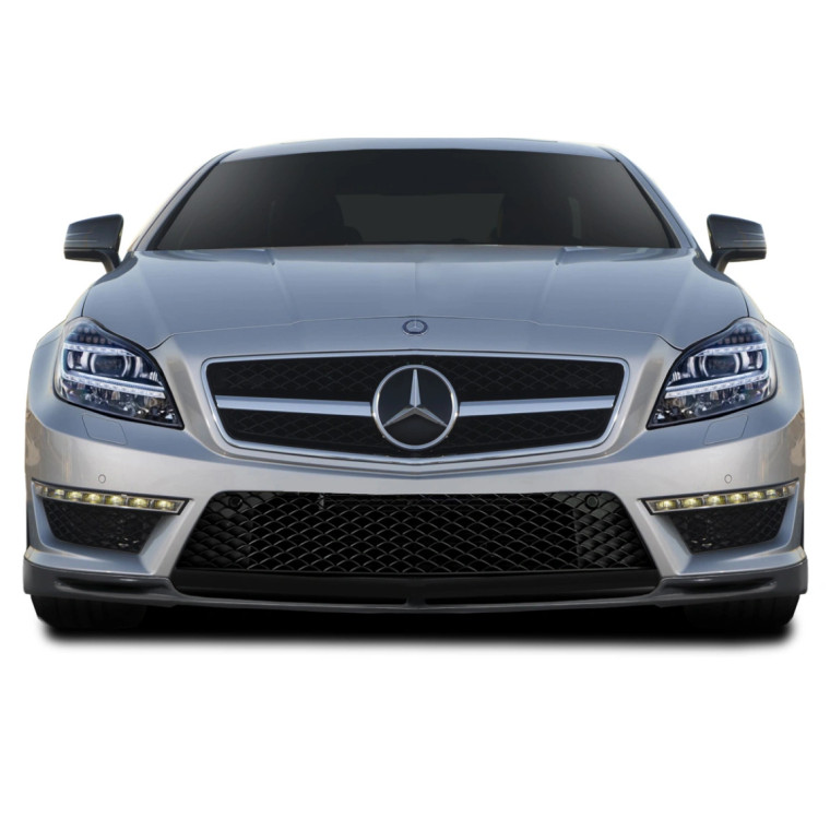 2012-2018 Mercedes W218 CLS63 AF-1 Front Spoiler ( GFK ) - 1 Piece - image 1