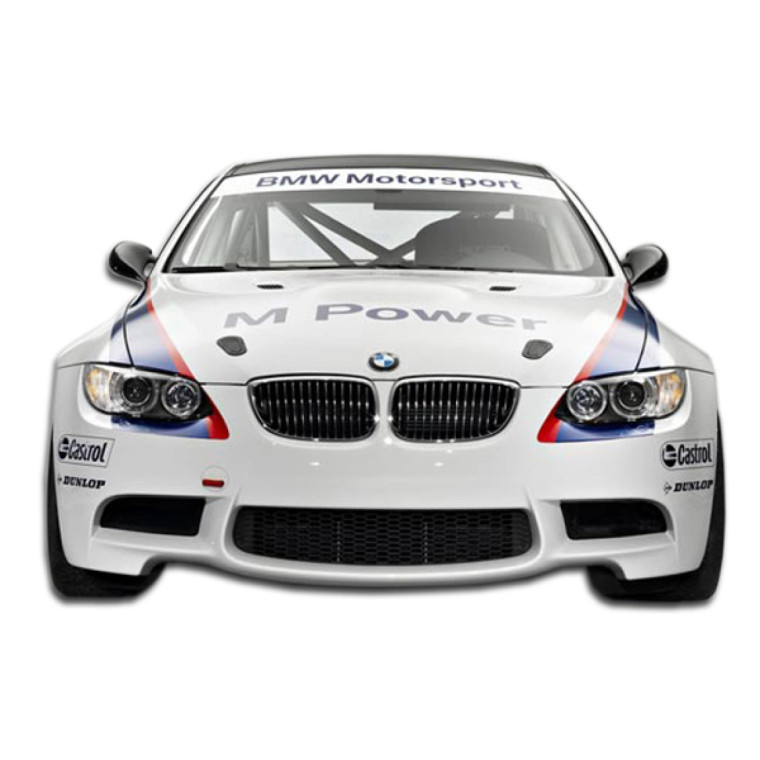2007-2010 BMW 3 Series E92 2dr E93 Convertible M3 Look Front Bumper - 1 Piece - image 1