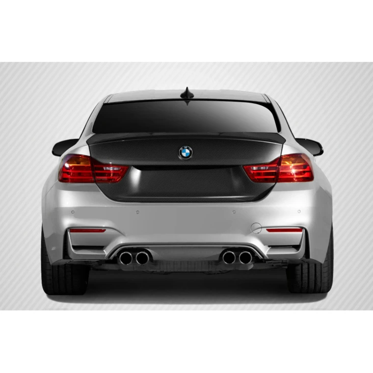 2014-2020 BMW 4 Series M4 Look Carbon Fiber Trunk - image 1