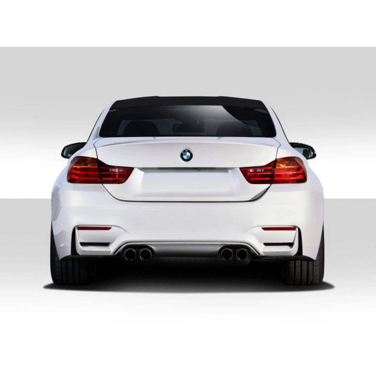 2014-2020 BMW 4 Series F32 M4 Look Rear Bumper - 1 Piece - image 1