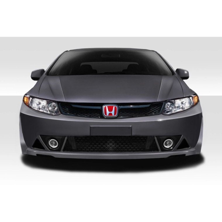 2012-2014 Honda Civic 4dr MR Front Bumper - 1 Piece - image 1
