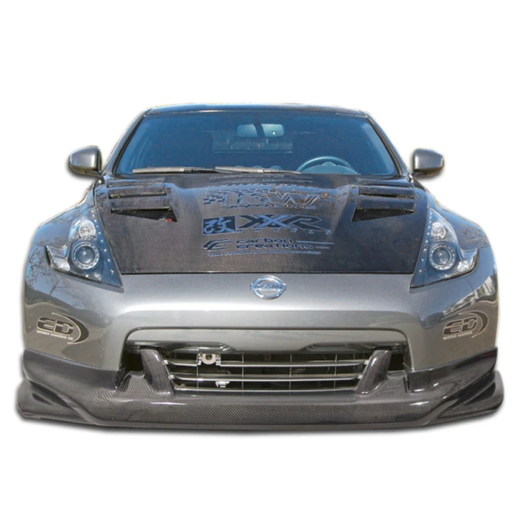 2009-2012 Nissan 370Z N-1 Carbon Fiber Front Lip - image 1