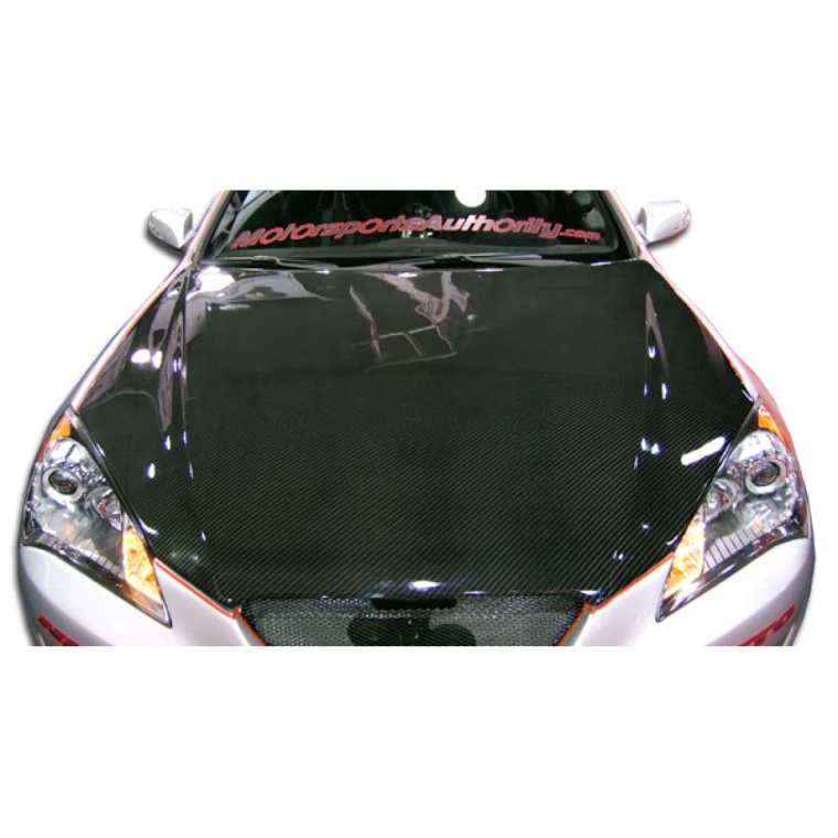 2010-2012 Hyundai Genesis OEM Look Carbon Fiber Hood - image 1