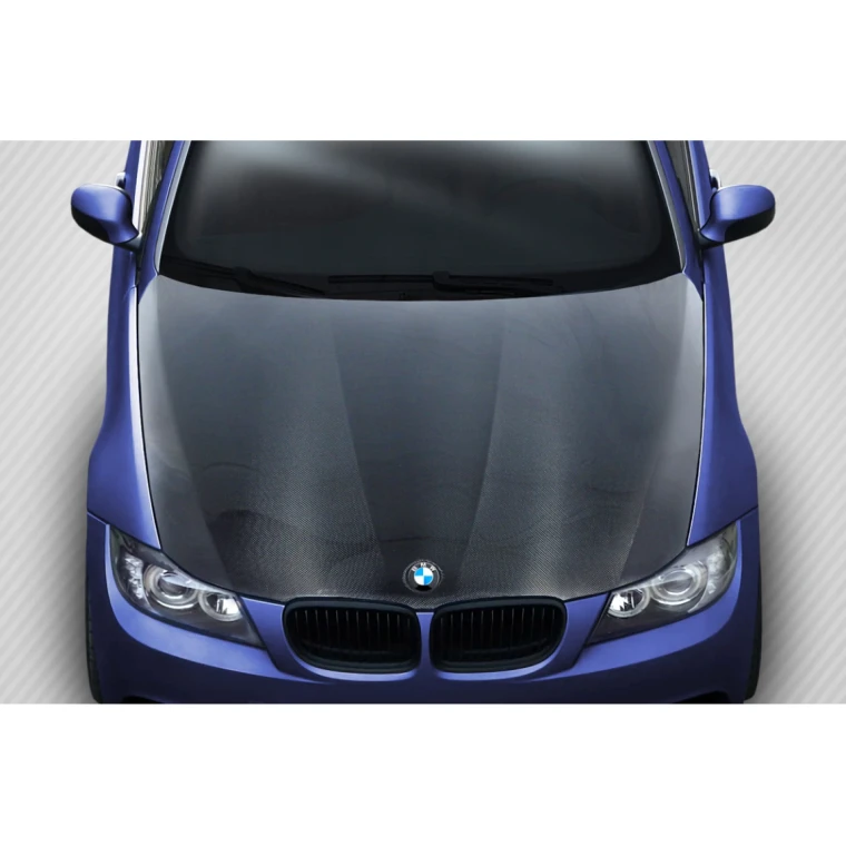 2009-2011 BMW 3 Series E90 4DR DriTech OEM Look Hood - 1 Piece - image 1