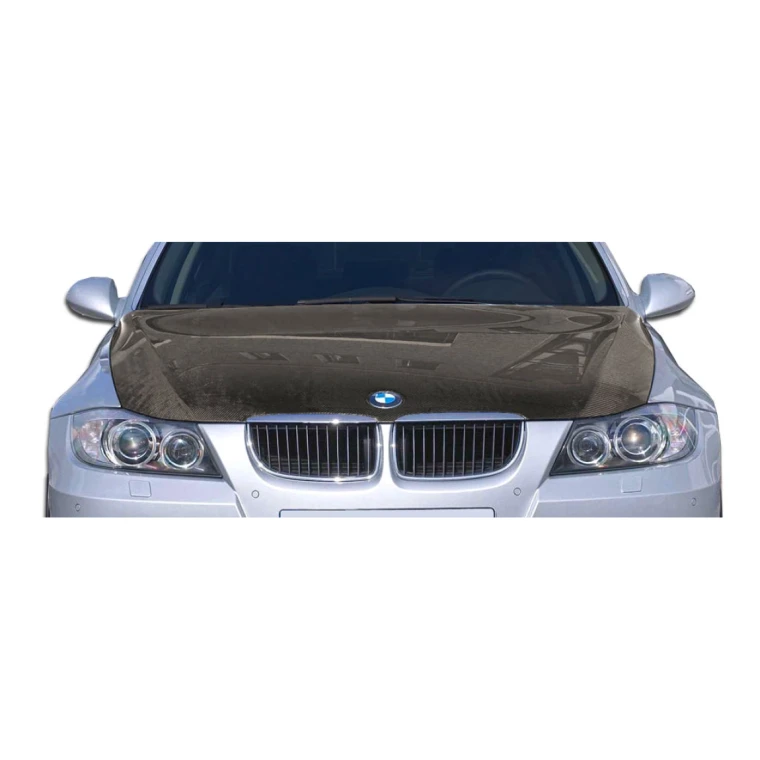 2006-2008 BMW 3 Series OEM Look Carbon Fiber Hood - image 1