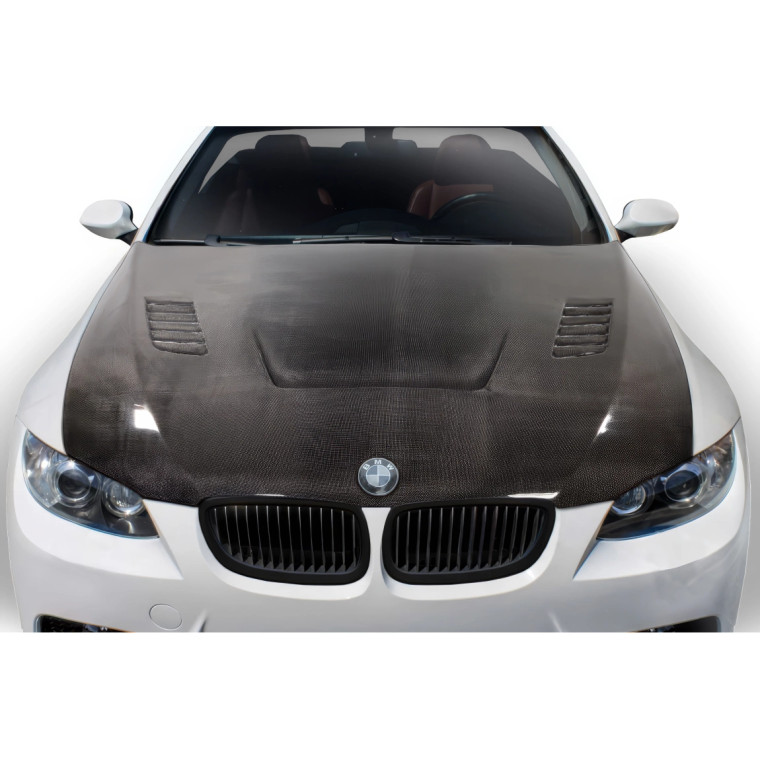 2007-2010 BMW 3 Series E92 2dr E93 Convertible Carbon AF-1 Hood ( CFP ) - 1 Piece - image 1