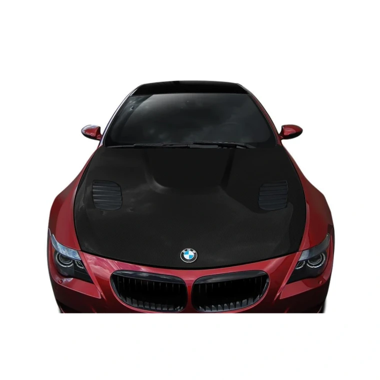 2004-2010 BMW 6 Series AF-1 Carbon Fiber Hood - image 1