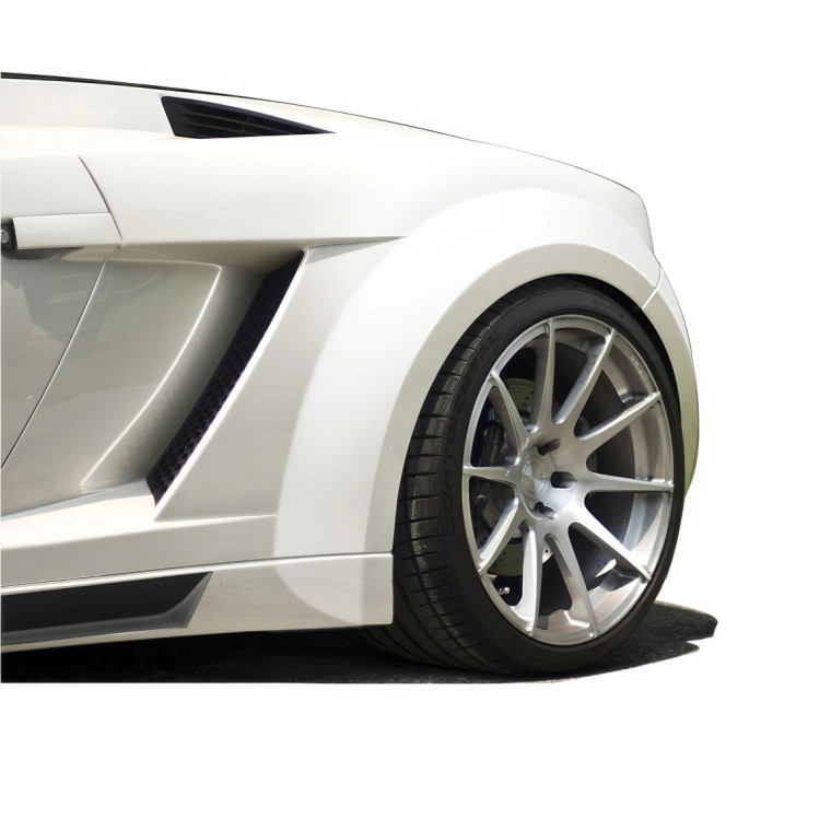 2004-2008 Lamborghini Gallardo AF-1 Wide Body Rear Fender Flares ( GFK ) - 2 Piece - image 1