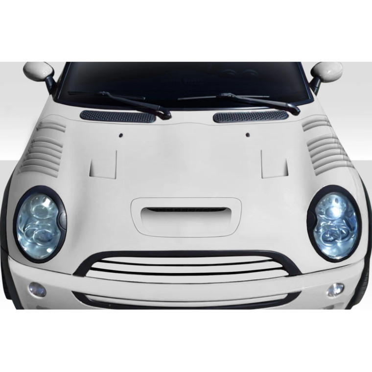 2002-2006 Mini Cooper / Cooper S R50 R53 2005-2008 Cooper convertible R52 Racer Hood - 1 Piece - image 1