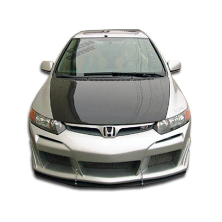 2006-2011 Honda Civic 2DR Duraflex Raven Front Bumper - 1 Piece - image 1