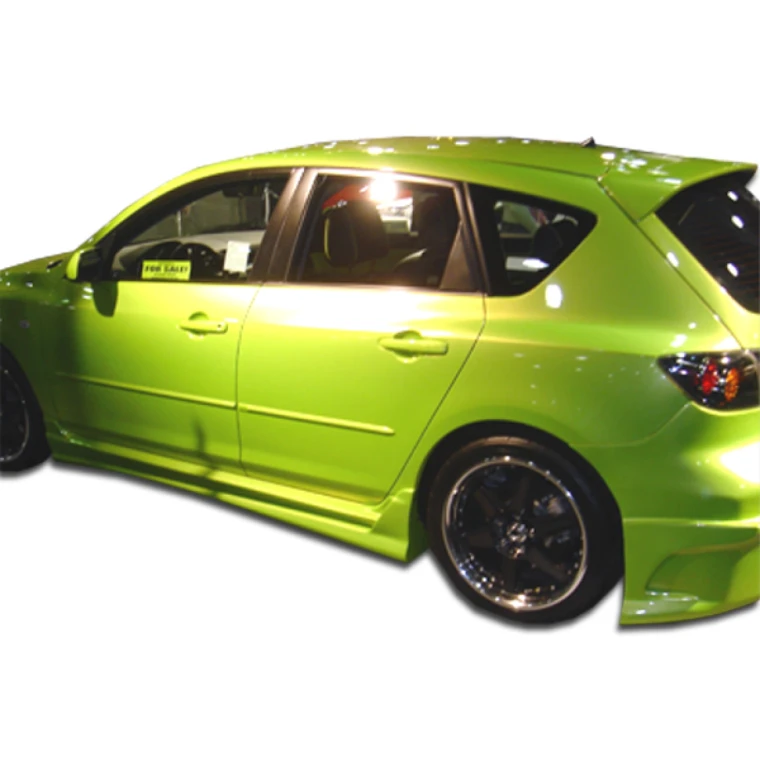 2004-2009 Mazda 3 Raven Side Skirts - image 1