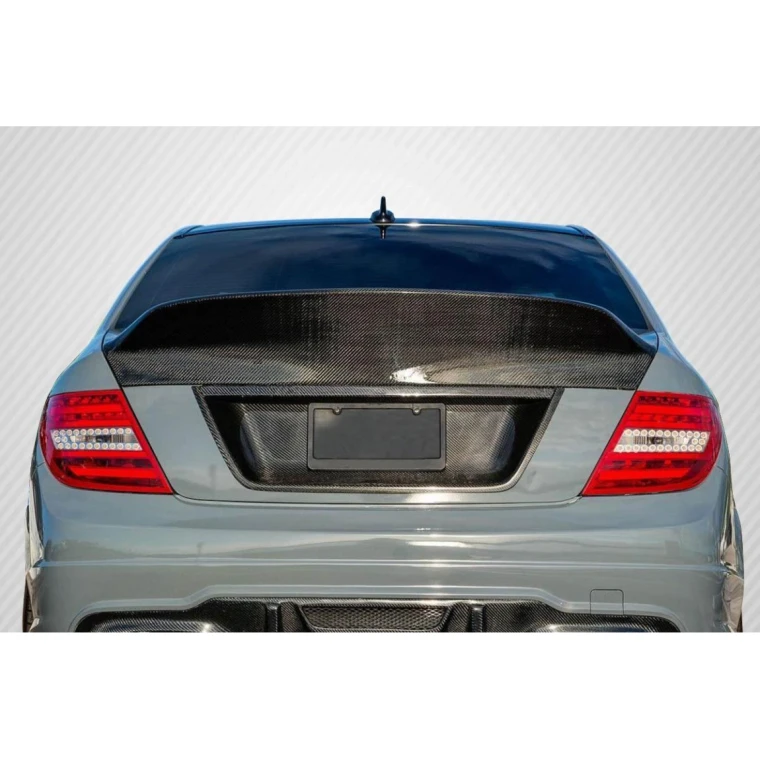 2008-2014 Mercedes C Class RBS Carbon Fiber Rear Wing - image 1