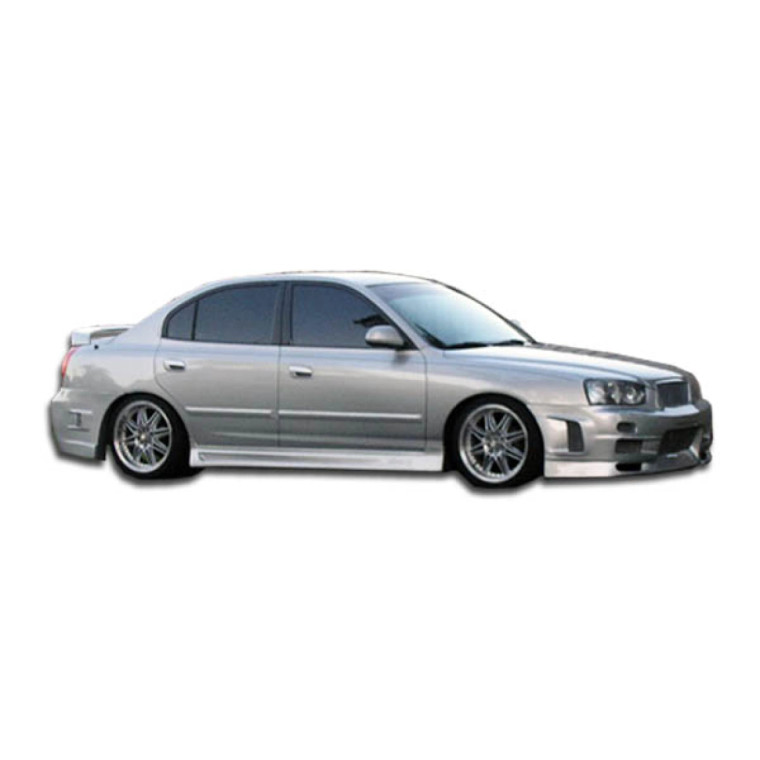 2001-2006 Hyundai Elantra Duraflex Skyline Side Skirts Rocker Panels - 2 Piece - image 1