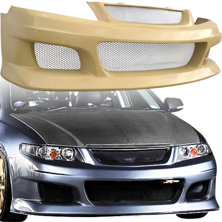 ModeloDrive FRP SPO Front Bumper > Acura TSX 2004-2008 - image 1