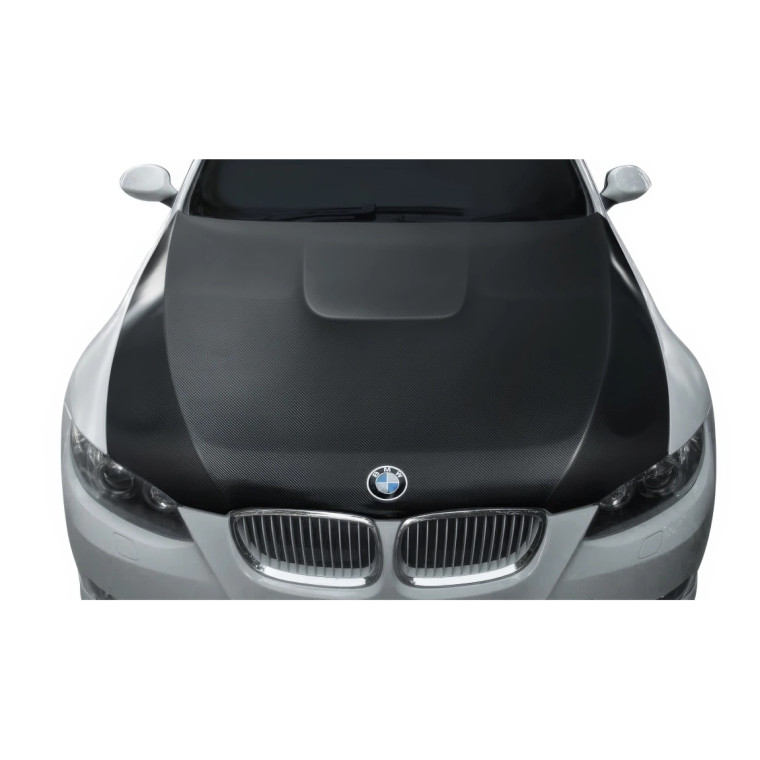 2007-2010 BMW 3 Series E92 2dr E93 Convertible Carbon AF-2 Hood ( CFP ) - 1 Piece - image 1