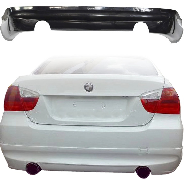 ModeloDrive FRP LUMM Rear Lip Valance > BMW 3-Series (E90) 2007-2010> 4dr - image 1