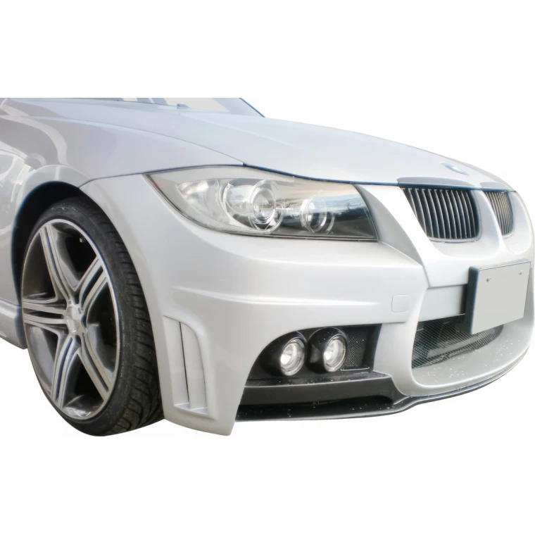 FRP WAL BISO Front Bumper > BMW 3-Series (E90) 2007-2010> 4dr - image 1