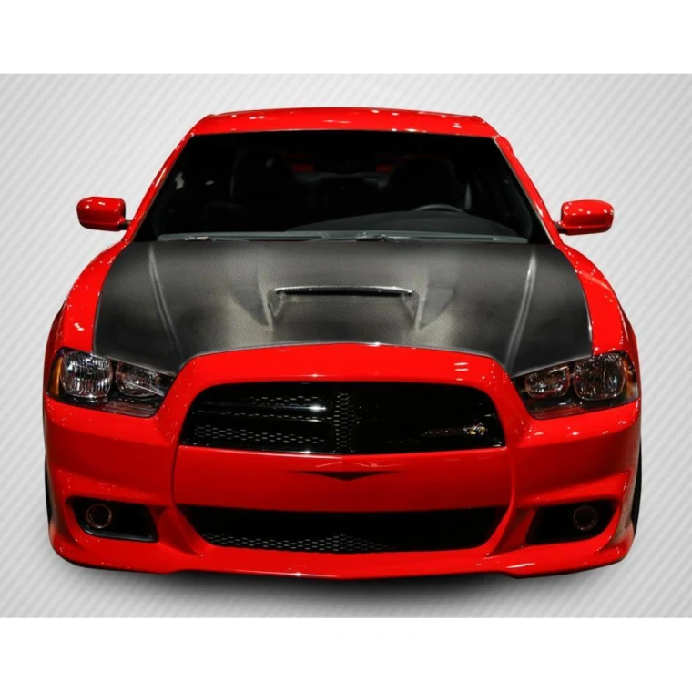 2011-2014 Dodge Charger SRT2 Carbon Fiber Hood - image 1