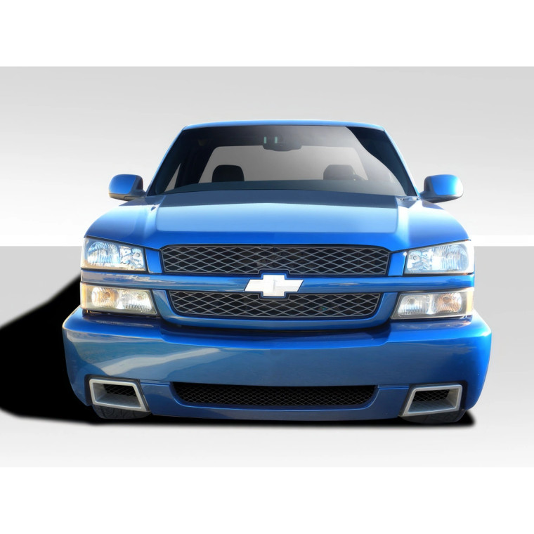 2003-2006 Chevrolet Silverado 2002-2006 Chevrolet Avalanche ( without cladding ) SS Look Front Bumper - 1 Piece - image 1
