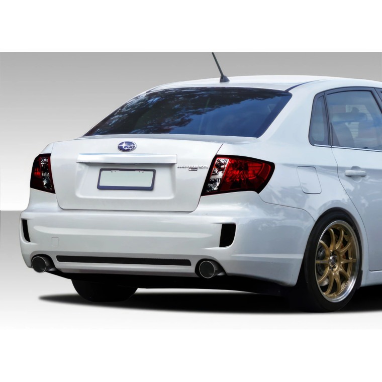 2008-2011 Subaru Impreza 2008-2010 Subaru Impreza WRX 4DR Duraflex STI Look Rear Bumper - 1 Piece - image 1