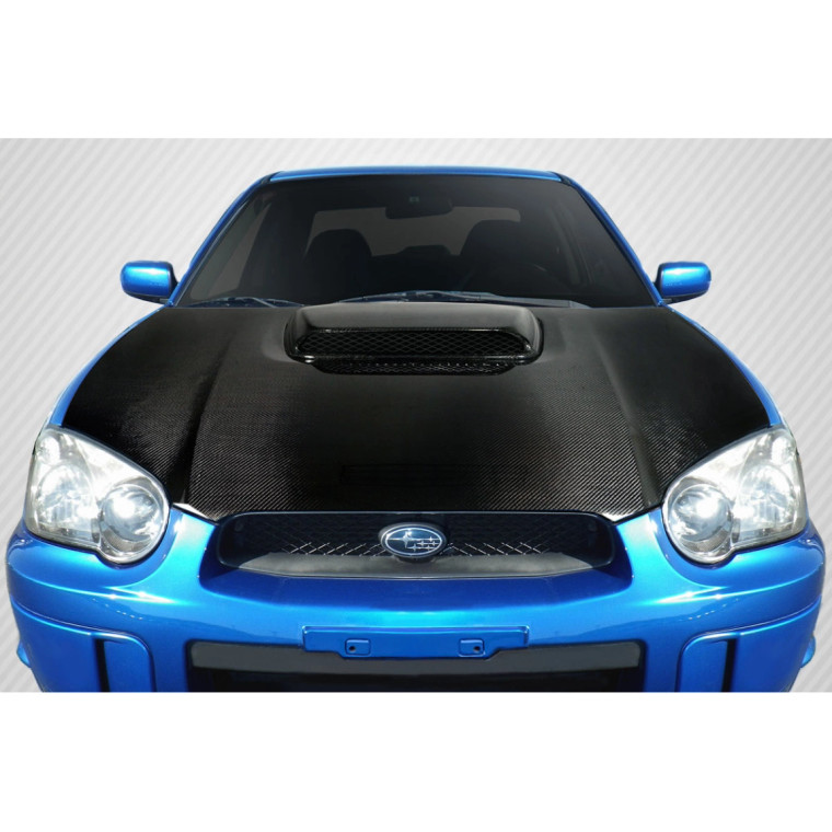 2004-2005 Subaru Impreza WRX STI STI Look Hood - 1 Piece - image 1