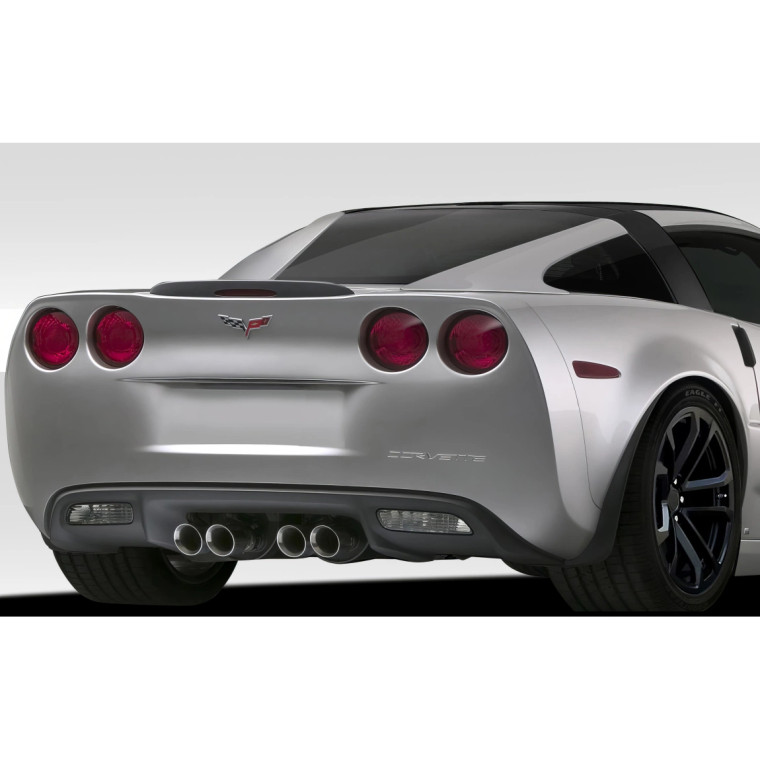 2005-2013 Chevrolet Corvette C6 Stingray Look Roof Window Rail Halo Kit - 3 Piece - image 1