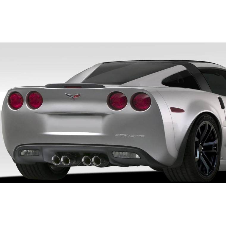 2005-2013 Chevrolet Corvette C6 Stingray Look Roof Window Rail Halo Kit - 3 Piece - image 1