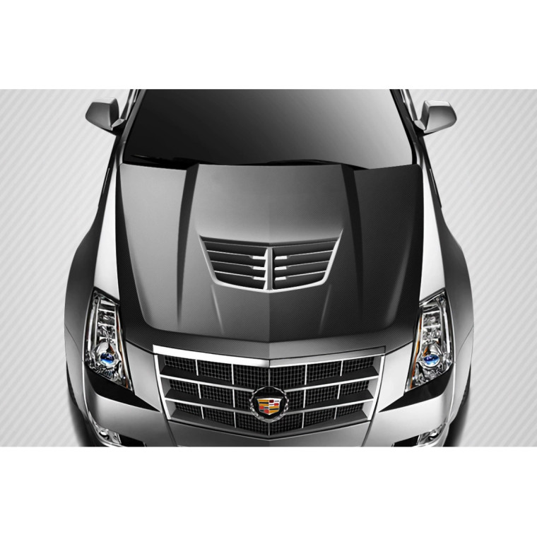 2009-2014 Cadillac CTS-V Carbon Creations DriTech Stingray Z Hood- 1 Piece - image 1