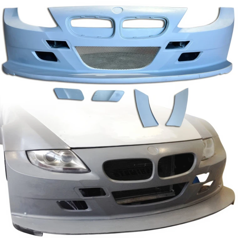FRP GTR Wide Body Front Bumper > BMW Z4 (E86) 2003-2008 > 3dr Coupe - image 1