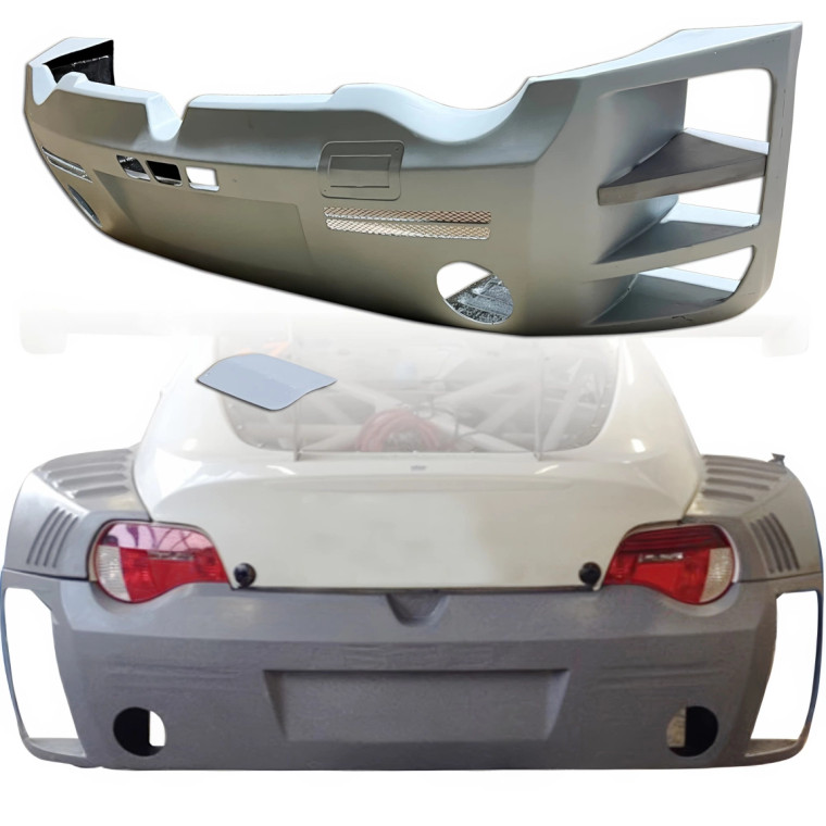 ModeloDrive FRP GTR Wide Body Rear Bumper > BMW Z4 (E86) 2003-2008 > 3dr Coupe - image 1