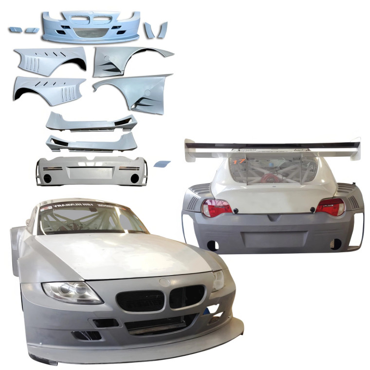 FRP GTR Wide Body Kit 8pc > BMW Z4 (E86) 2003-2008 > 3dr Coupe - image 1