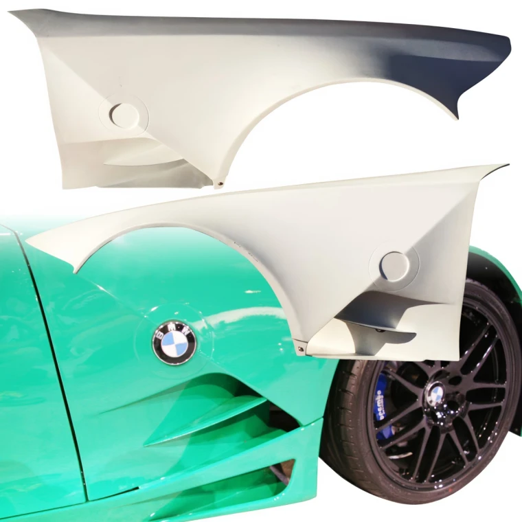 FRP GTR Wide Body Fenders (front) > BMW Z4 M (E86) 2006-2008 > 3dr Coupe - image 1