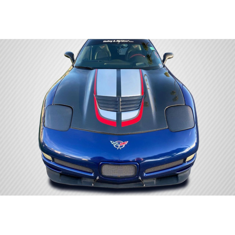 1997-2004 Chevrolet Corvette C5 DriTech Stingray Z Hood- 1 Piece - image 1