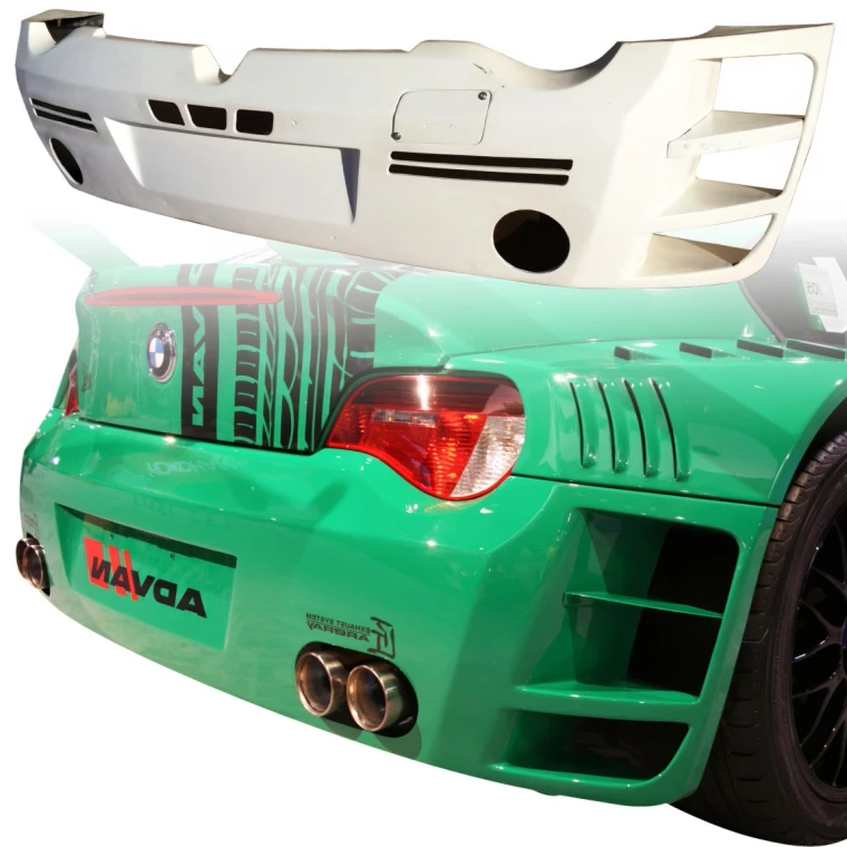 FRP GTR Wide Body Rear Bumper > BMW Z4 M (E86) 2006-2008 > 3dr Coupe - image 1