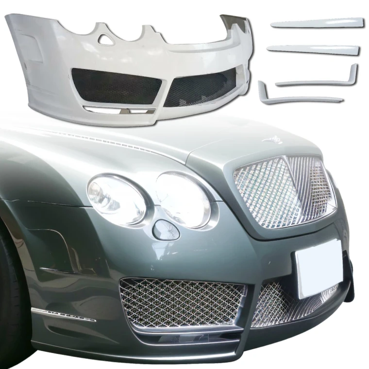 FRP MANS Front Bumper > Bentley Continental Flying Spur 2006-2012 > Sedan - image 1