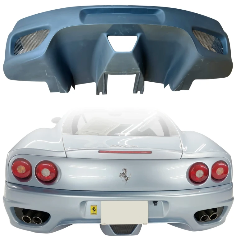 FRP Challenge Rear Bumper > Ferrari 360 2000-2004 - image 1