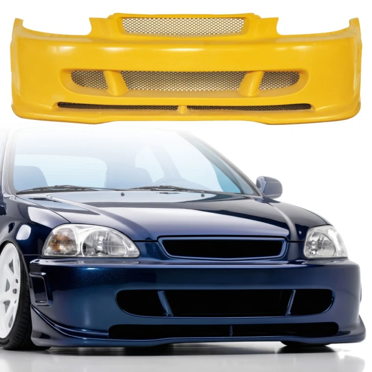 FRP ZEA Front Bumper > Honda Civic (EK9) 1996-1998 > 3-Door Hatch - image 1