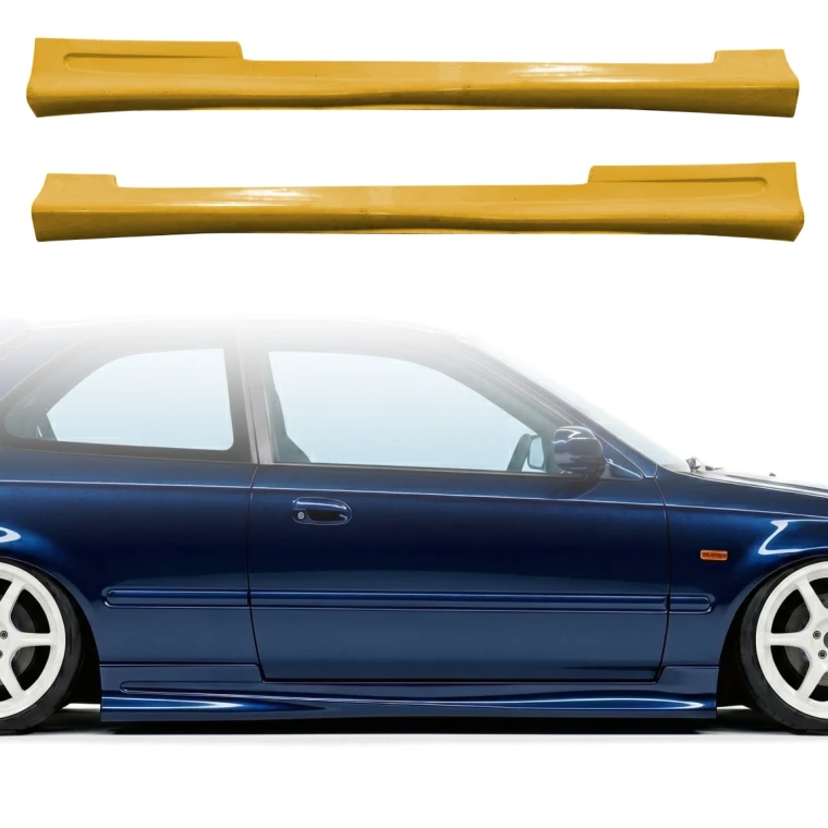 FRP ZEA Side Skirts > Honda Civic (EK9) 1996-2000 > 3-Door Hatch - image 1