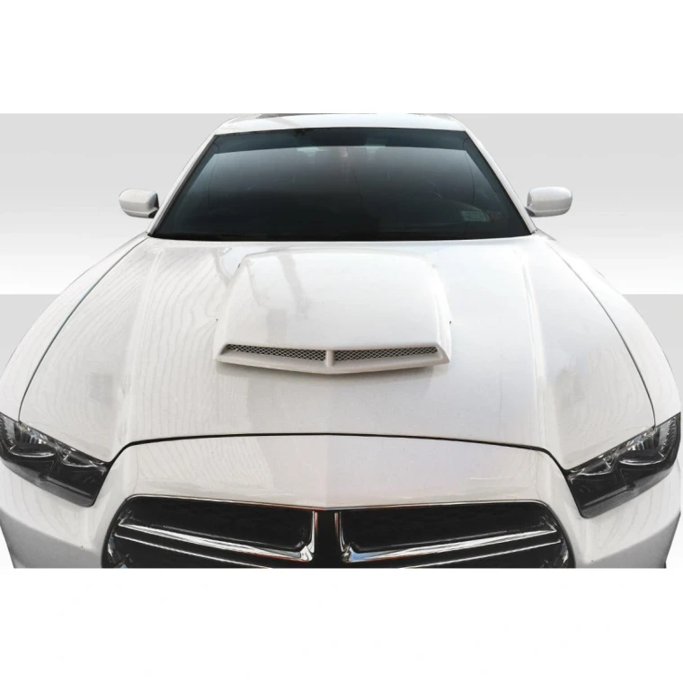 2011-2014 Dodge Charger TA Look Hood - 1 Piece - image 1