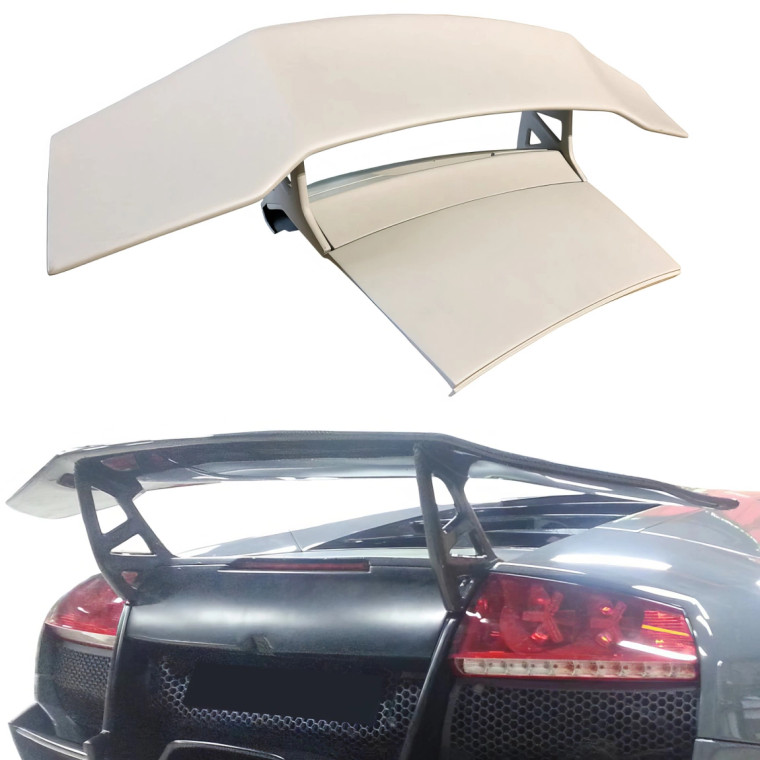 ModeloDrive FRP LP670-SV Spoiler Wing w Base Lid > Lamborghini Murcielago 2004-2011 - image 1