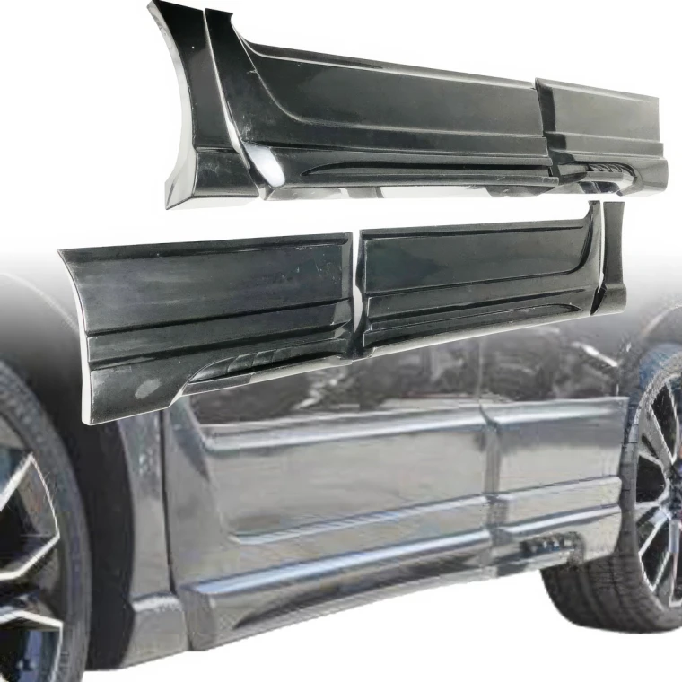 FRP WAL BISO Side Skirts & Door Caps 6pc > Lexus RX350 2010-2013 - image 1