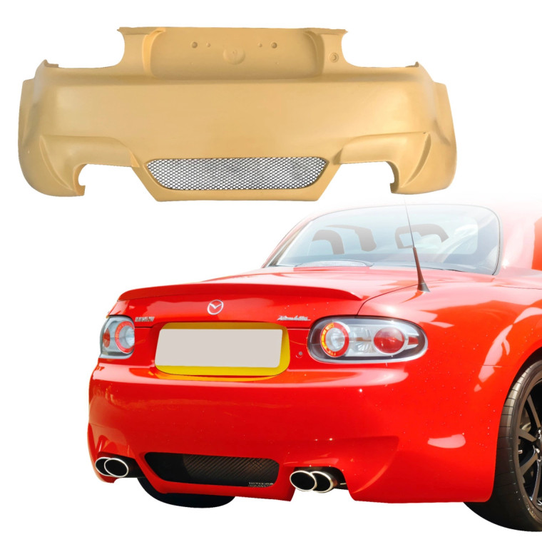 ModeloDrive FRP AR Rear Bumper > Mazda Miata MX-5 (NC) 2006-2012 - image 1