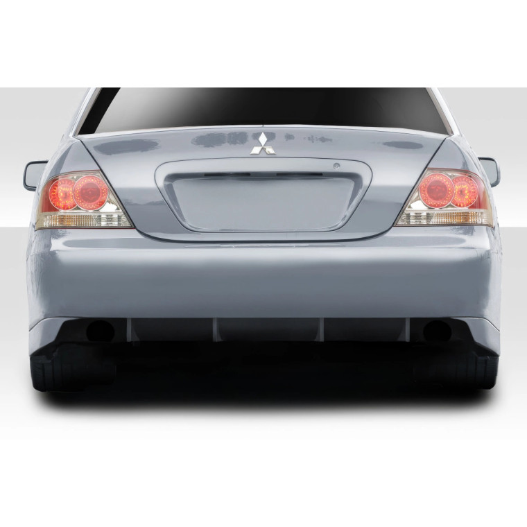2004-2007 Mitsubishi Lancer Duraflex Trackstar Rear Bumper - 1 Piece - image 1