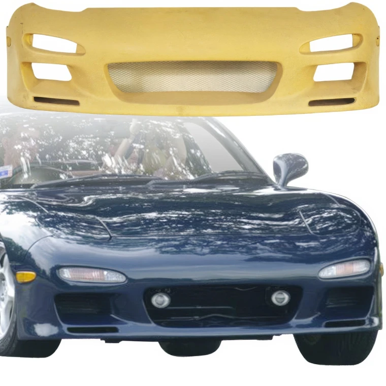 FRP KSPO Type-2 Front Bumper > Mazda RX-7 (FD3S) 1993-1997 - image 1