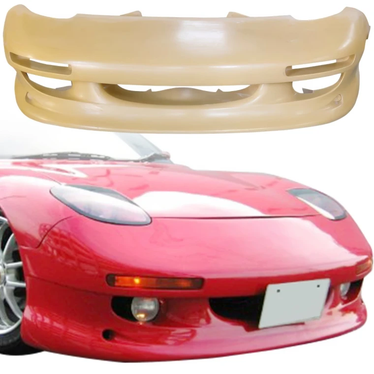 FRP RAME Face2 Front Bumper > Mazda RX-7 (FD3S) 1993-1997 - image 1