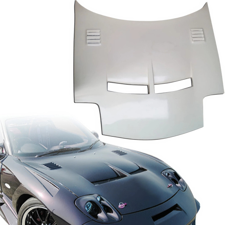 ModeloDrive FRP RMAG v1 Hood > Mazda RX-7 (FD3S) 1993-1997 - image 1