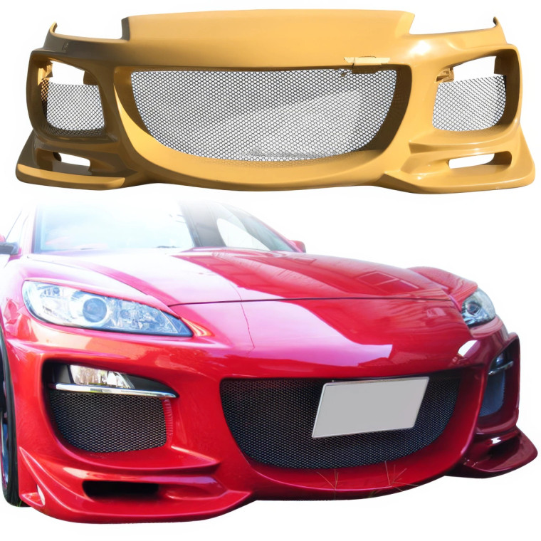 FRP RMAG Front Bumper > Mazda RX-8 (SE3P) 2009-2011 - image 1