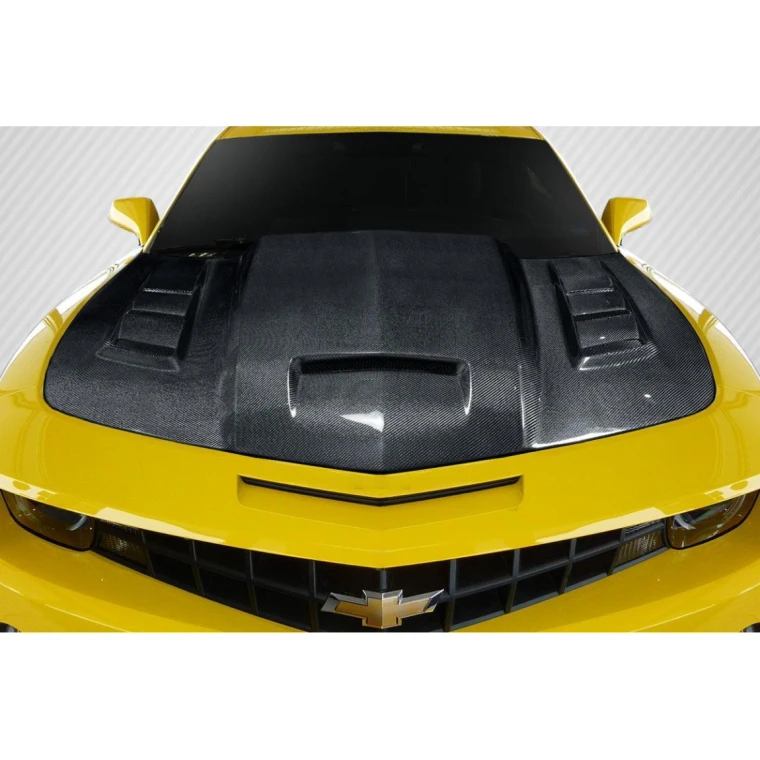 2010-2015 Chevrolet Camaro TS-2 Carbon Fiber Hood - image 1