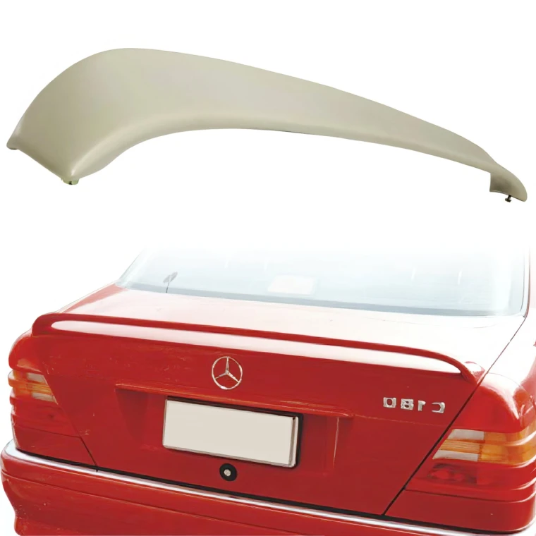 FRP AMGe Spoiler Wing > Mercedes-Benz C-Class (W202) 1994-2000 > 4-Door Sedan - image 1