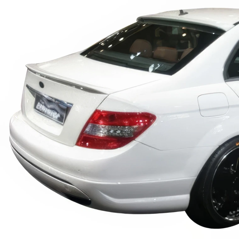 FRP LORI Rear Bumper > Mercedes-Benz C-Class (W204) 2008-2014 > 4-Door Sedan - image 1
